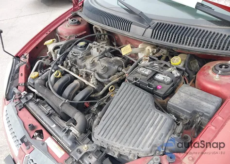 2003 Dodge Neon Sxt из США, поврежденный, VIN 1B3ES56C63D260075